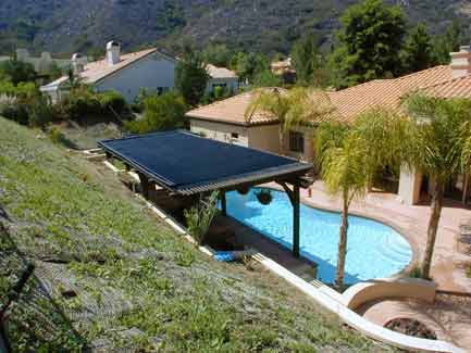 Chauffage solaire Heliocol sur toiture Chauffage solaire Heliocol sur toiture